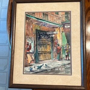 “NEW ORLEANS” John McCann original Water color painting. 5 total